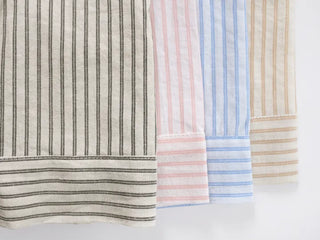 Kiki Stripe Linen Crop Shirt