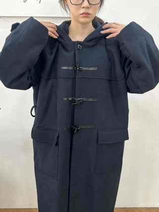 Soft Tailored Wool Blend Double-Button Jacket