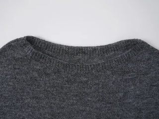 Cre Lip Neck Alpaca Knit