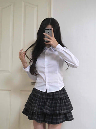 Campus Cotton Slim Fit Long Sleeve Shirt