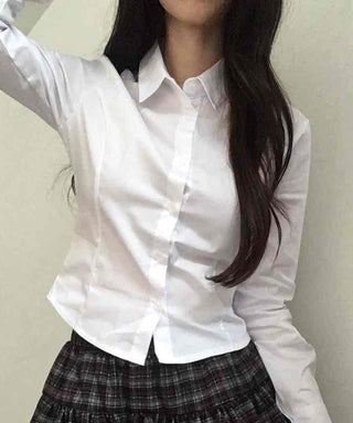 Campus Cotton Slim Fit Long Sleeve Shirt