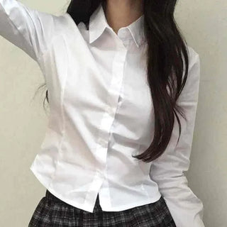 Campus Cotton Slim Fit Long Sleeve Shirt