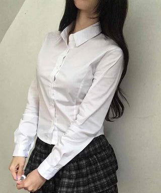 Campus Cotton Slim Fit Long Sleeve Shirt