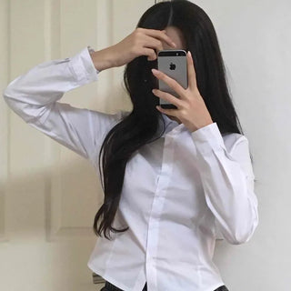 Campus Cotton Slim Fit Long Sleeve Shirt