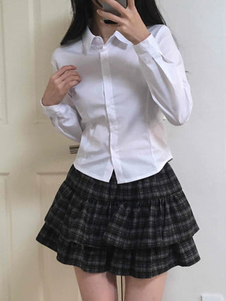 Campus Cotton Slim Fit Long Sleeve Shirt