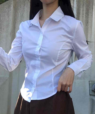 Classic Daily Slim Fit Basic Cotton Shirt