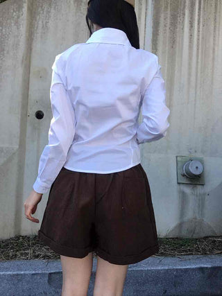 Classic Daily Slim Fit Basic Cotton Shirt