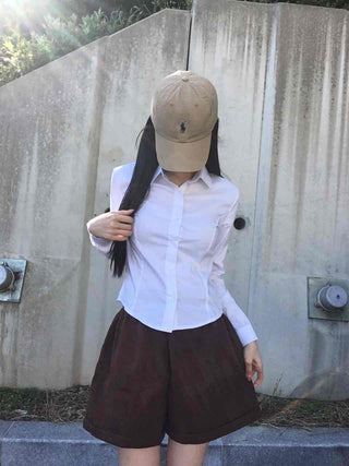 Classic Daily Slim Fit Basic Cotton Shirt