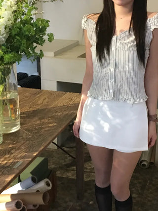 Moki Frill Sleeveless Blouse