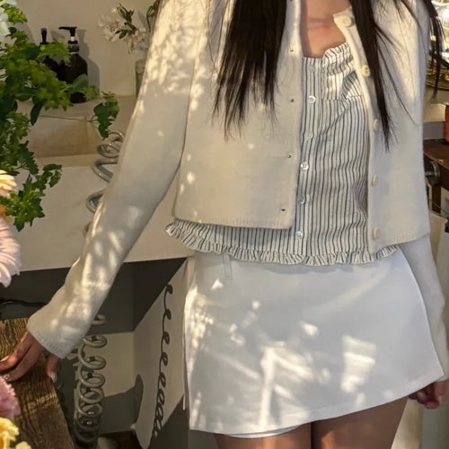 Moki Frill Sleeveless Blouse