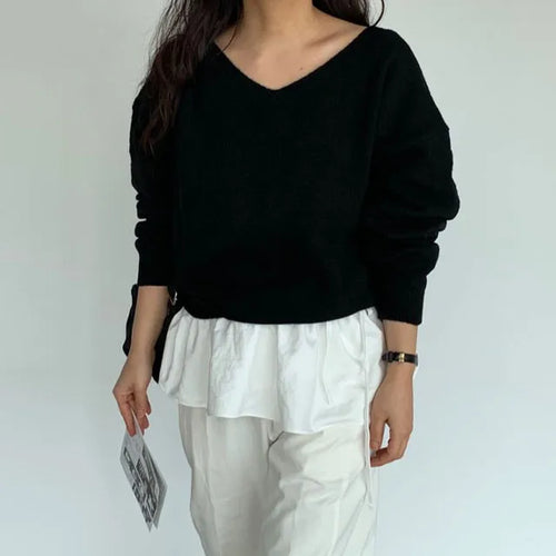 Roman frill layered skirt