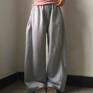 Daily Cotton Balloon Drawstring Long Training Pants