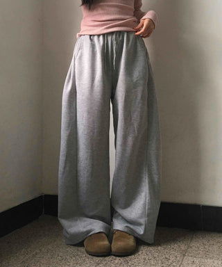 Daily Cotton Balloon Drawstring Long Training Pants