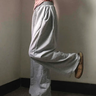 Daily Cotton Balloon Drawstring Long Training Pants