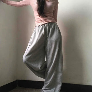 Daily Cotton Balloon Drawstring Long Training Pants