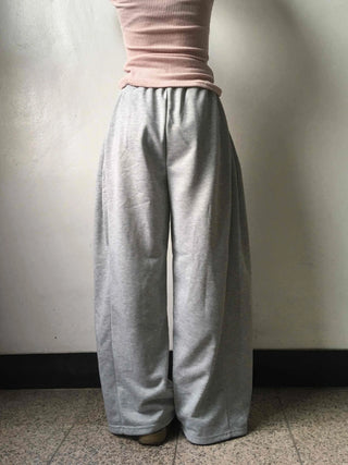 Daily Cotton Balloon Drawstring Long Training Pants