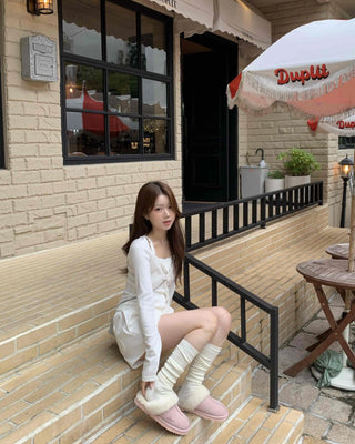Relaxing Daily High-Waisted Semi-Wide Shorts