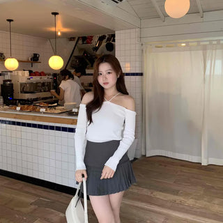 Tennis Pleated Mini Skirt