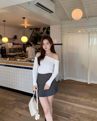Tennis Pleated Mini Skirt