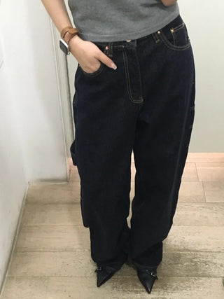 Ferro Patch Wide Denim