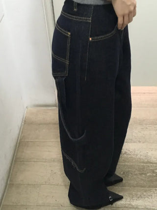Ferro Patch Wide Denim