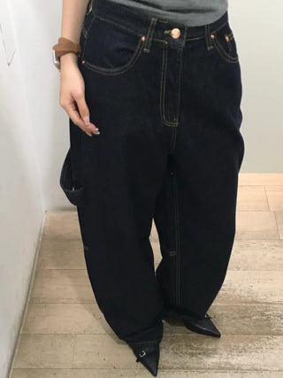 Ferro Patch Wide Denim
