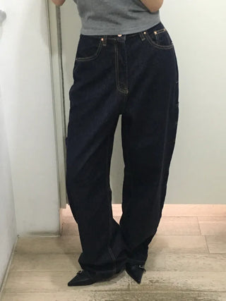 Ferro Patch Wide Denim