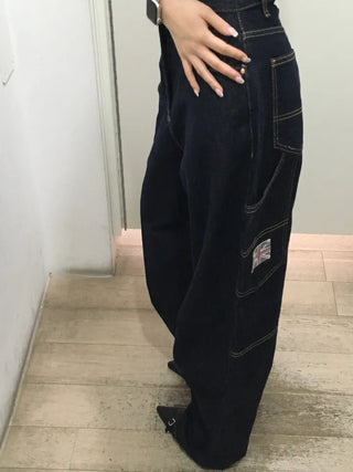 Ferro Patch Wide Denim