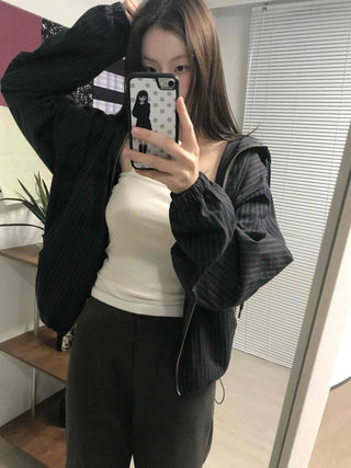 Slim Square Neck Ribbed Knit Basic Sleeveless Top
