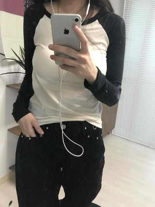 Hip Chain Loose Fit Studded Pocket Cotton Pants