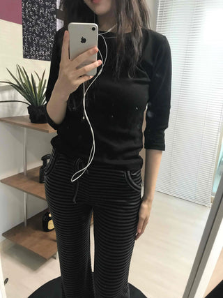 Daily Slim Fit Modal 3/4 Sleeve T-Shirt