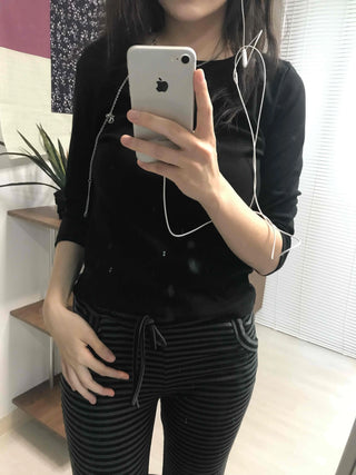 Daily Slim Fit Modal 3/4 Sleeve T-Shirt