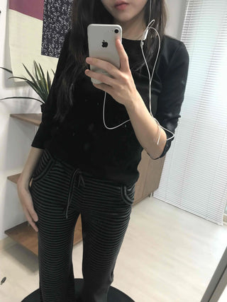 Daily Slim Fit Modal 3/4 Sleeve T-Shirt