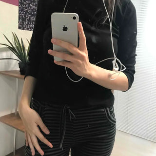 Daily Slim Fit Modal 3/4 Sleeve T-Shirt