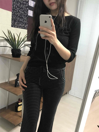 Daily Slim Fit Modal 3/4 Sleeve T-Shirt