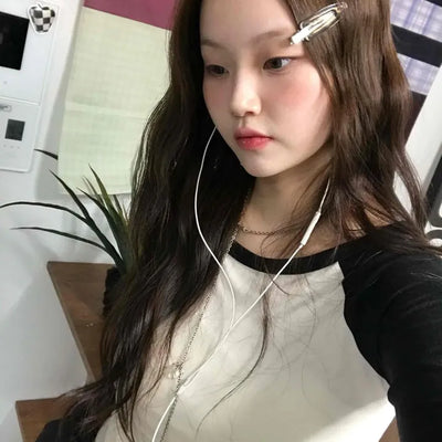 Soft Colorblock Raglan Cotton Long Sleeve Tee