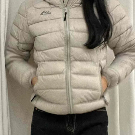 Soft Volume Hooded Lightweight Padded Jacket