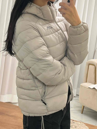 Soft Volume Hooded Lightweight Padded Jacket