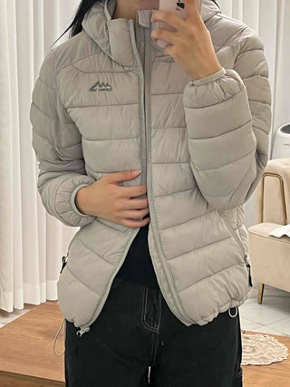 Soft Volume Hooded Lightweight Padded Jacket