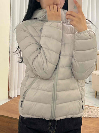 Soft Volume Hooded Lightweight Padded Jacket