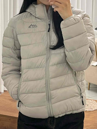 Soft Volume Hooded Lightweight Padded Jacket