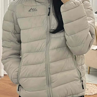 Soft Volume Hooded Lightweight Padded Jacket