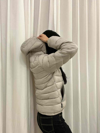 Soft Volume Hooded Lightweight Padded Jacket