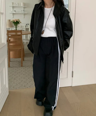 Cory Two-Stripe Track Long Pants