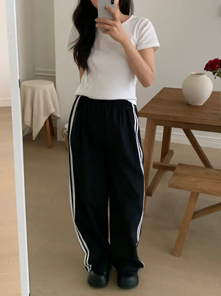 Cory Two-Stripe Track Long Pants