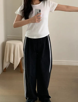 Cory Two-Stripe Track Long Pants
