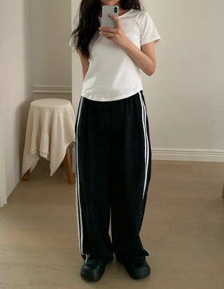 Cory Two-Stripe Track Long Pants