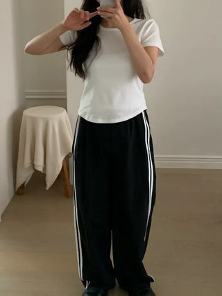 Cory Two-Stripe Track Long Pants