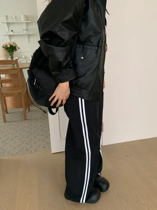 Cory Two-Stripe Track Long Pants