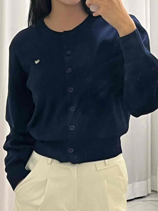 Campus Look Pendant Semi-Loose Fit Cardigan